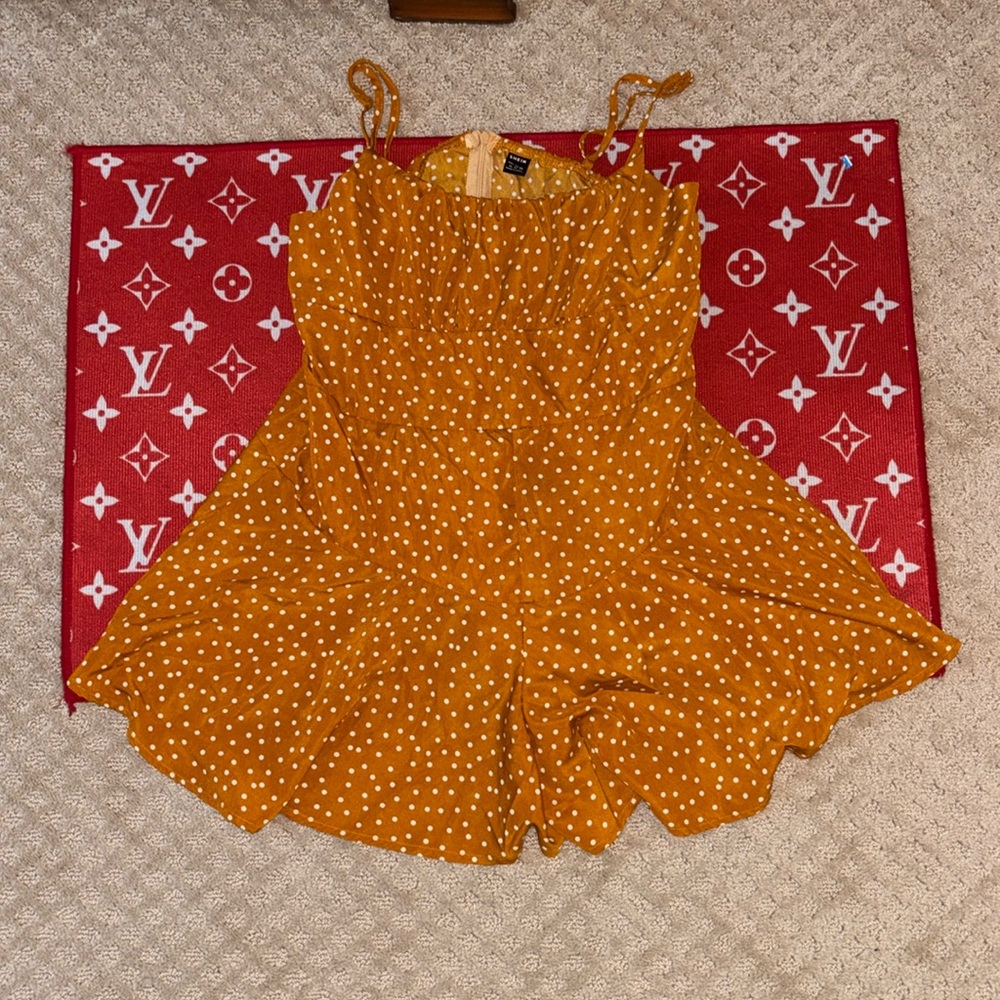 Ladies Polka Dot Romper